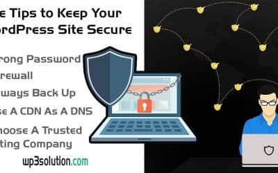 Five Tips to Keep Your WordPress Site Secure