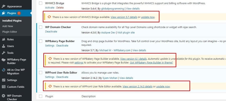 How to disable plugin update notification in WordPress